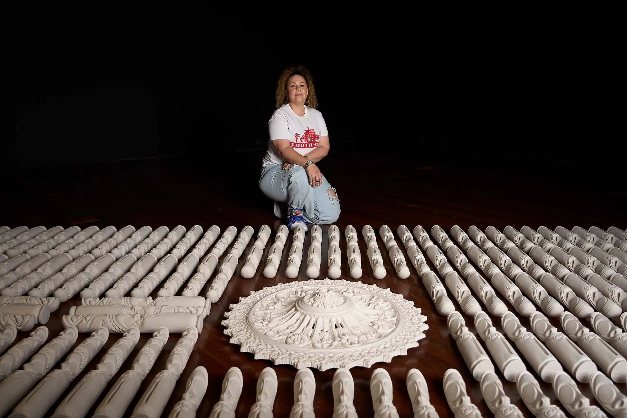 Artist Jasmine Togo-Brisby creates a sense of place for Australian South Sea Islanders  