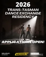 Call for Applications: 2026 Trans-Tasman Dance Exchange Residency