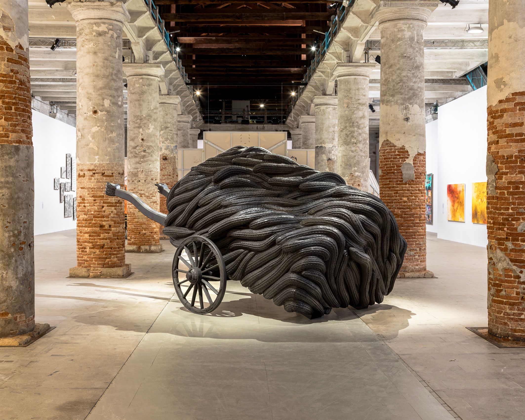 Brett Graham Wastelands, 2024. Installation 60th International Art Exhibition – La Biennale di Venezia, Stranieri Ovunque – Foreigners Everywhere. Photo by Marco Zorzanello. Courtesy La Biennale di Venezia.jpg