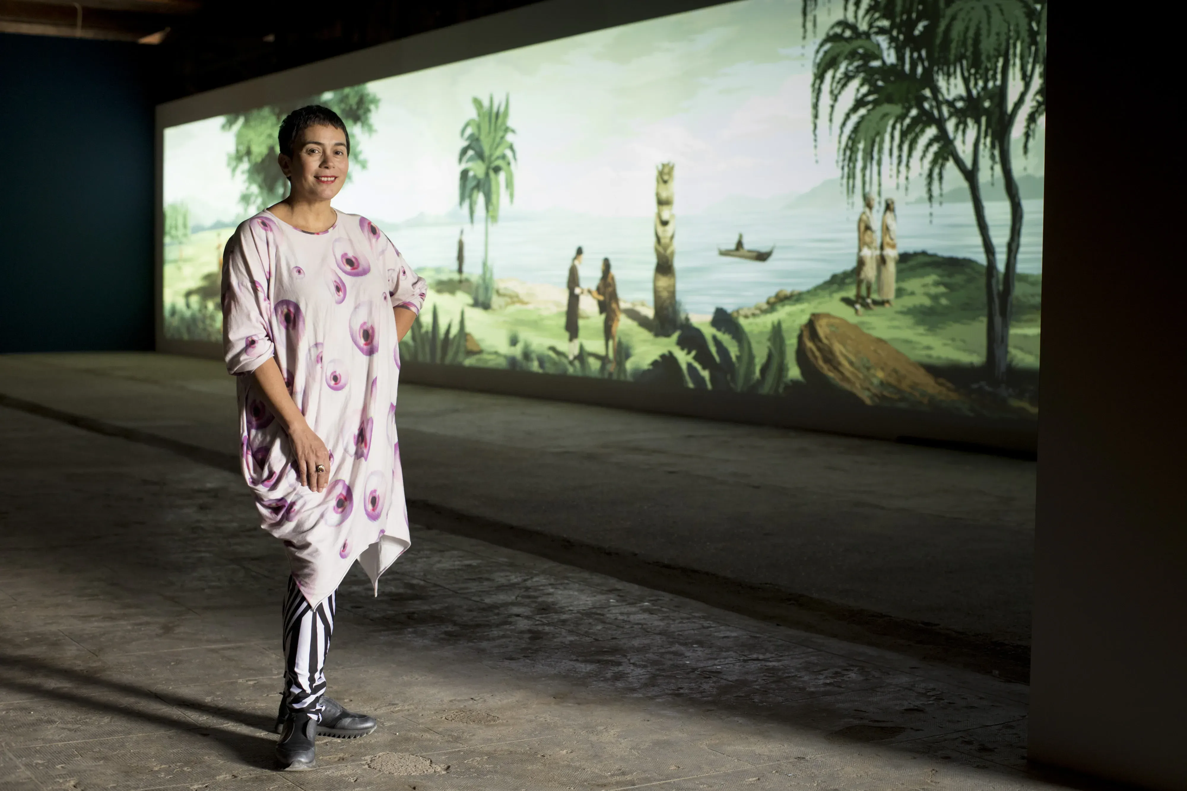 New Zealand's pavilion opens in Venice with 'Lisa Reihana