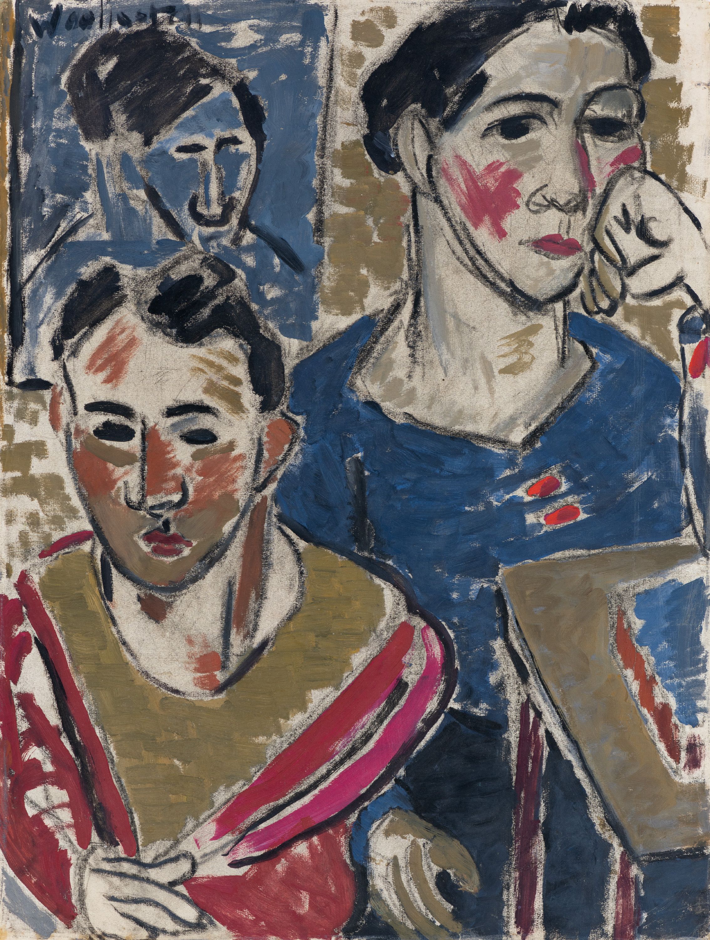 Toss Woollaston_Figures from Life_1936_Auckland Art Gallery Toi o Tāmaki, gift of Colin McCahon, 1954.jpg