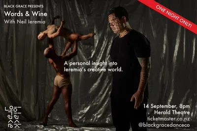 Black Grace presents Words & Wine With Neil Ieremia